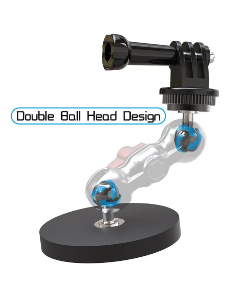 Soporte Magnético SUREWO para Cámara GoPro y DJI - 25kg Soporte Magnético SUREWO para Cámara GoPro y DJI - 25kg