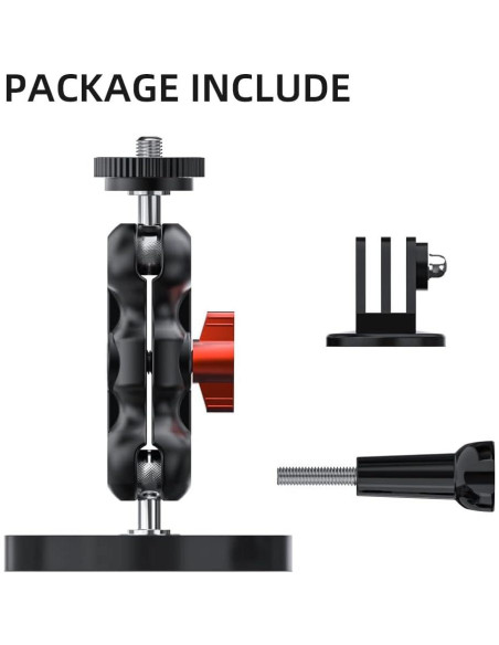 Soporte Magnético SUREWO para Cámara GoPro y DJI - 25kg Soporte Magnético SUREWO para Cámara GoPro y DJI - 25kg