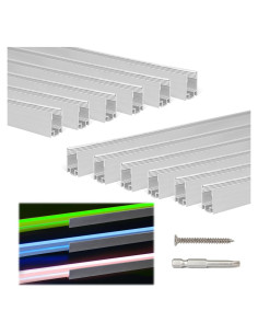 Canal de Luces de Cuerda Muzata U123 12Pack Aluminio 41.91cm