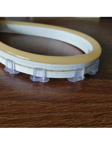 Clips de Montaje LED 99 Iluminación 200 Piezas 6mm/8mm