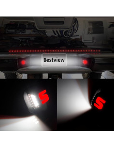Luces de Matrícula LED Bestview para Chevy GMC 1988-1999 2