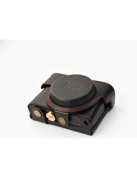 Funda de cámara de cuero real BolinUS para Canon PowerShot G7X Funda de cámara de cuero real BolinUS para Canon PowerShot G7X