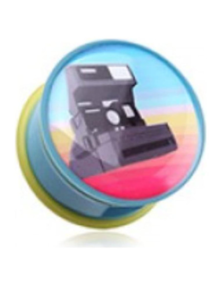 Toma de oído Polaroid retro un solo extremo 16mm Toma de oído Polaroid retro un solo extremo 16mm
