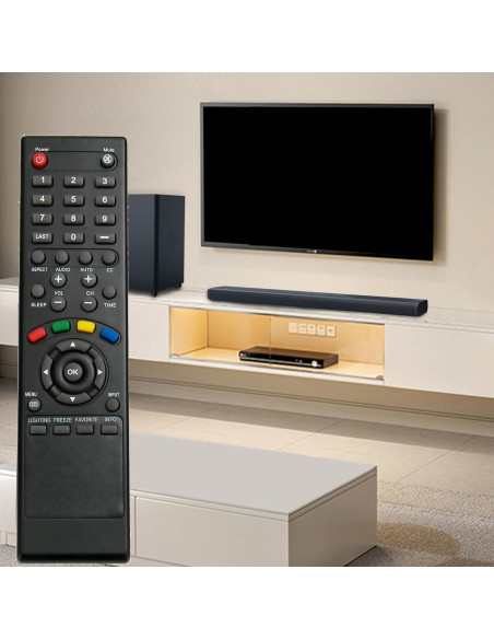 Control Remoto Reemplazo Polaroid para Televisores LCD HD Control Remoto Reemplazo Polaroid para Televisores LCD HD