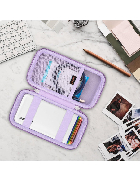 Funda Canboc Morada para Polaroid Hi-Print 2da Generación Funda Canboc Morada para Polaroid Hi-Print 2da Generación