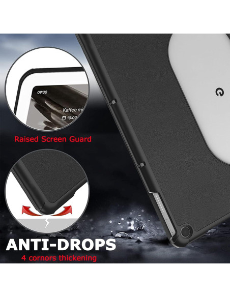 Funda Protectora NINKI para Google Pixel Tablet 2023 - Cuero y PC Funda Protectora NINKI para Google Pixel Tablet 2023 - Cuero y PC