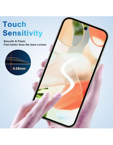 Protector de Pantalla Privado para Pixel 9 5G - 2+2 Pack