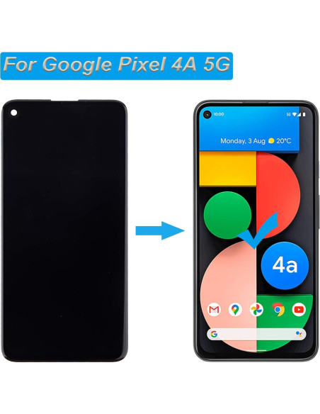 Pantalla OLED Google Pixel 4A 5G 6.2" LCD + Herramientas Pantalla OLED Google Pixel 4A 5G 6.2" LCD + Herramientas