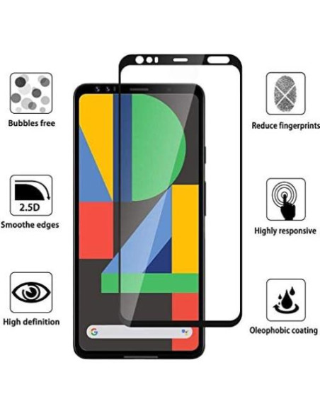 Protector de Pantalla Vidrio Templado GTElectro para Google Pixel 4 XL Protector de Pantalla Vidrio Templado GTElectro para Google Pixel 4 XL