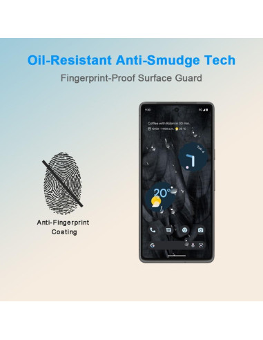 Protector de Pantalla Vidrio Templado ZYHKJYL para Google Pixel 7