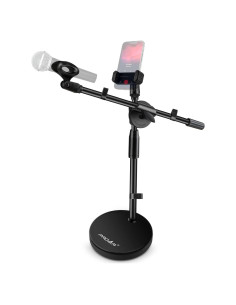 Soporte de Micrófono de Escritorio PROAR Ajustable 3 en 1