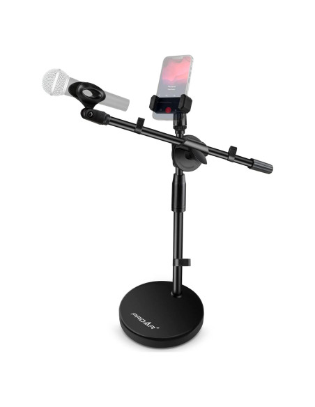 Soporte de Micrófono de Escritorio PROAR Ajustable 3 en 1 Soporte de Micrófono de Escritorio PROAR Ajustable 3 en 1