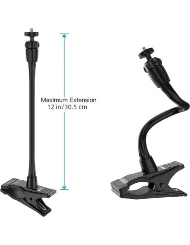 Soporte Flexible de Mandíbulas Smatree para Webcam y GoPro