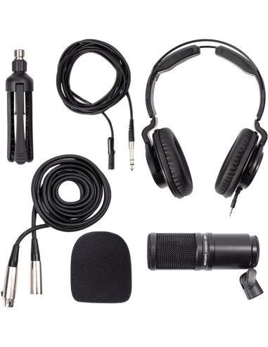 Paquete de Micrófono Zoom ZDM-1 con Brazo GFWMICBCBM y Filtro Pop