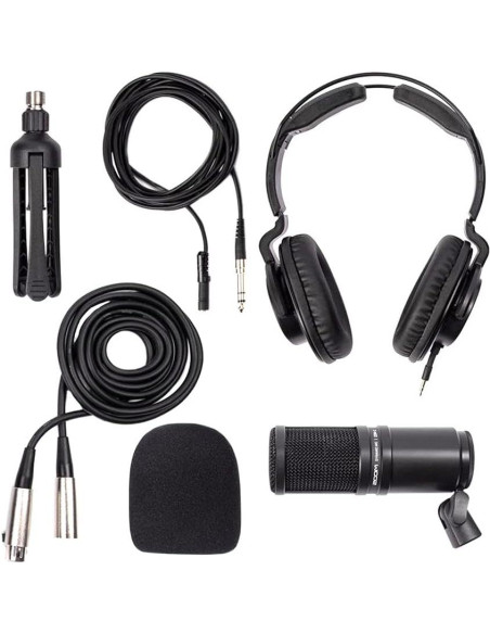 Paquete de Micrófono Zoom ZDM-1 con Brazo GFWMICBCBM y Filtro Pop Paquete de Micrófono Zoom ZDM-1 con Brazo GFWMICBCBM y Filtro Pop