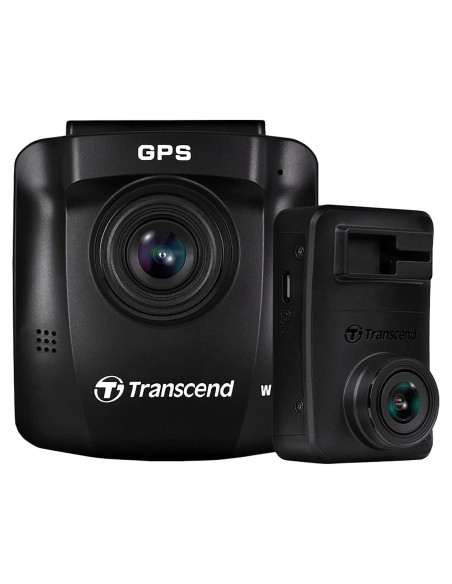Cámara de Salpicadero Doble Transcend TS-DP620A 32GB WiFi GPS Cámara de Salpicadero Doble Transcend TS-DP620A 32GB WiFi GPS
