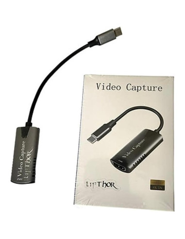 Tarjeta de captura de video HDMI a USB-C LifThor 36g