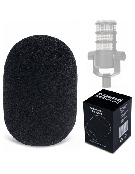 Parabrisas de Espuma Premium Sound Addicted para Rode PodMic Parabrisas de Espuma Premium Sound Addicted para Rode PodMic
