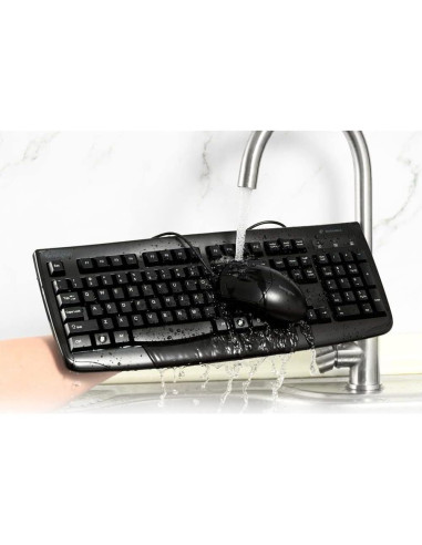 Kensington Pro Fit Teclado y Ratón Lavable con Cable IP67