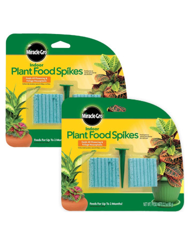 Picos de Alimento para Plantas de Interior Miracle-Gro 48 Picos NPK 6-12-6
