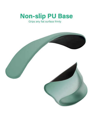 Soporte de Reposamuñecas MOSISO Verde para Teclado y Mouse