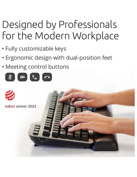 Teclado Mecánico Silencioso Kensington MK7500F Inalámbrico Teclado Mecánico Silencioso Kensington MK7500F Inalámbrico
