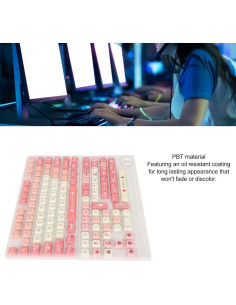 Teclas PBT Jectse 135 Teclas Personalizadas para Teclado Mecánico 2