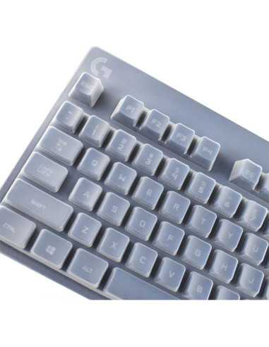 Cubierta de Silicona Transparente para Teclado Logitech G Pro