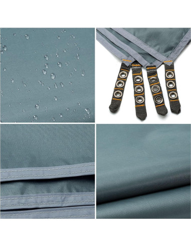 Saco de Suelo Impermeable Bessport 270x240cm para Camping