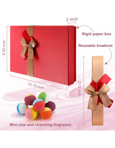 Juego de 40 Bombas de Baño Orgánicas BYGGVIR - Regalo Ideal