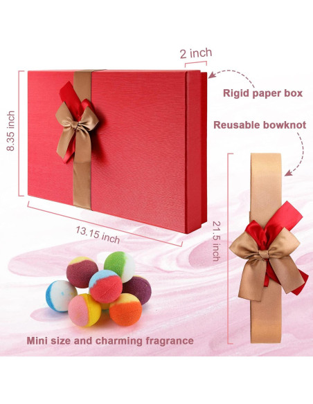 Juego de 40 Bombas de Baño Orgánicas BYGGVIR - Regalo Ideal Juego de 40 Bombas de Baño Orgánicas BYGGVIR - Regalo Ideal
