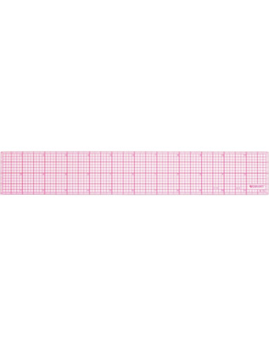 Reglas Beveladas Transparentes Westcott 30 cm - Paquete de 12