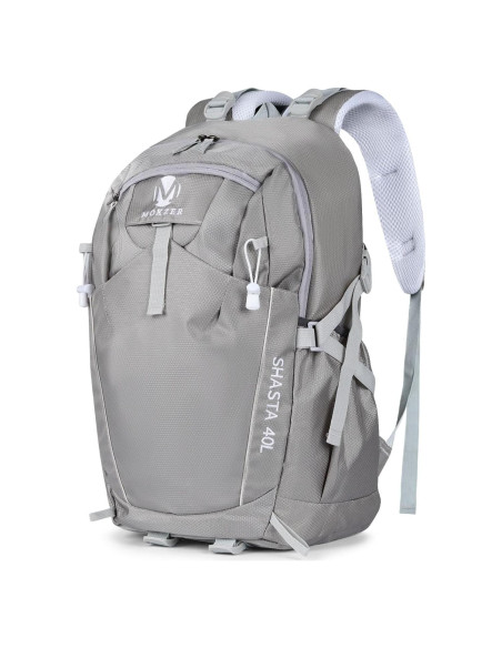 Mochila de Senderismo 40L Mokzer Gris Impermeable Unisex Mochila de Senderismo 40L Mokzer Gris Impermeable Unisex
