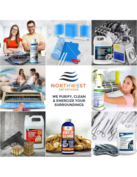 Limpiador Ultrasonico Concentrado Northwest Enterprises 226.8g Limpiador Ultrasonico Concentrado Northwest Enterprises 226.8g
