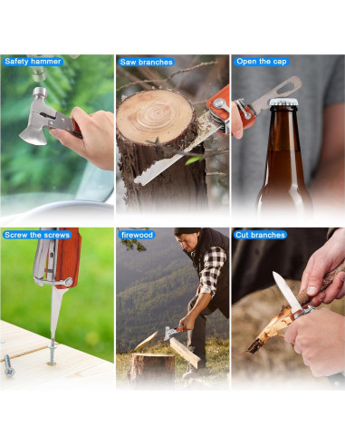 Herramienta Multifuncional MYWERO 16 en 1 para Camping