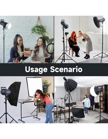 Luz de Video LED 100W SYSCLOUD Bi Color 2700K-6500K 9000LM Luz de Video LED 100W SYSCLOUD Bi Color 2700K-6500K 9000LM