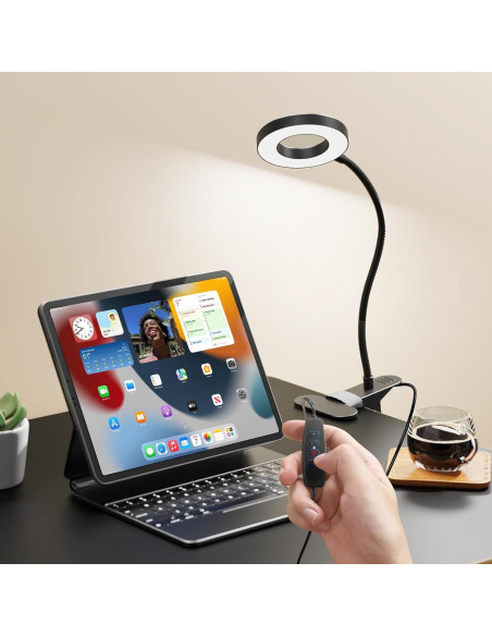 Lámpara de Escritorio LED Clip Shenzhen LAM30B 3 Modos 10 Niveles Lámpara de Escritorio LED Clip Shenzhen LAM30B 3 Modos 10 Niveles
