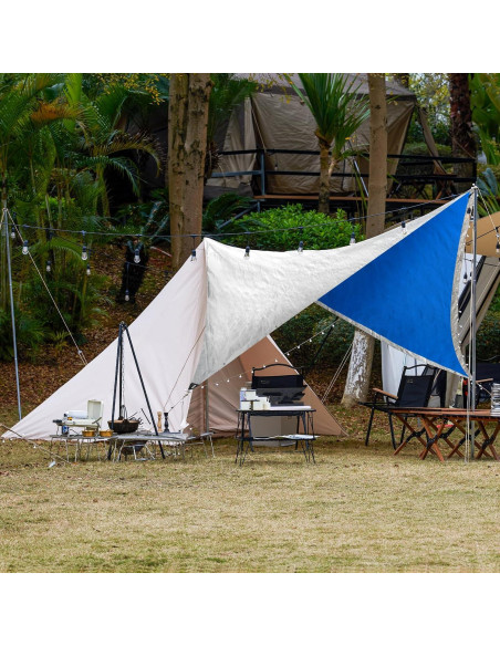 Lona Impermeable TICONN 1.83m x 2.44m 5.5 Mil Resistente UV Lona Impermeable TICONN 1.83m x 2.44m 5.5 Mil Resistente UV