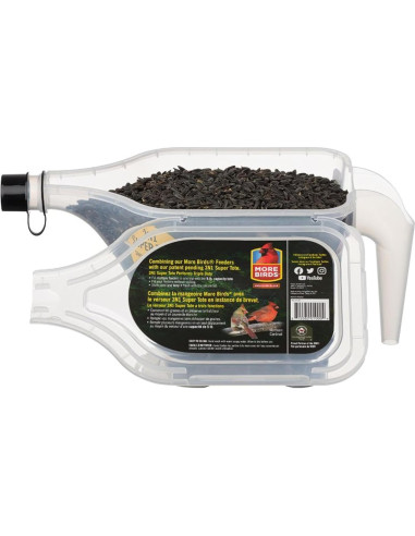Tote y Almacenamiento de Semillas para Aves More Birds 2.27 kg