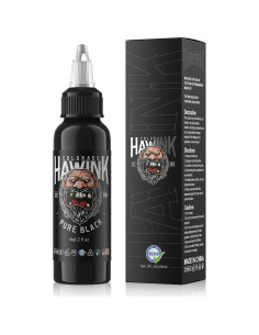 Tinta para Tatuajes HAWINK Negra 60ml Vegana Estándar 2