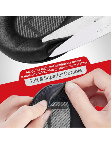 Almohadillas de Reemplazo Krone Kalpasmos para Auriculares Bose - Negro