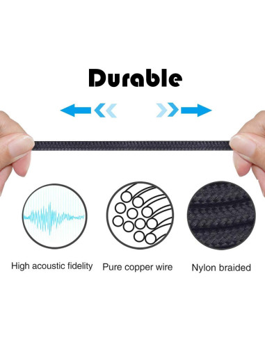 Cable de Audio USB C a 2.5mm ABLET para Bose y Android