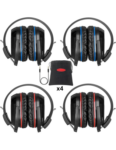 Auriculares Inalámbricos IR y Bluetooth SIMOLIO para Niños