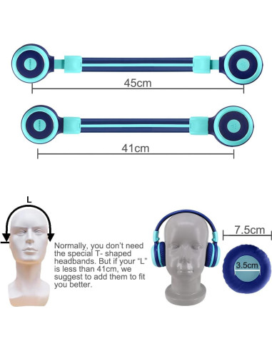 Auriculares Inalámbricos SIMOLIO IR y Bluetooth para Coche