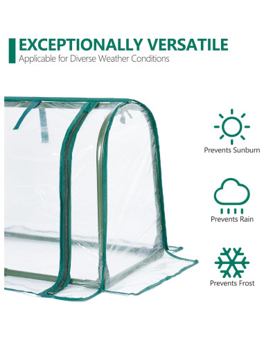 Mini Invernadero de Mesa SUMGROW 58.4x30.5x42 cm para Jardín