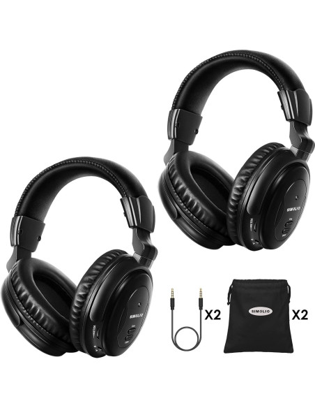 Auriculares Inalámbricos IR y Bluetooth SIMOLIO para Niños Auriculares Inalámbricos IR y Bluetooth SIMOLIO para Niños