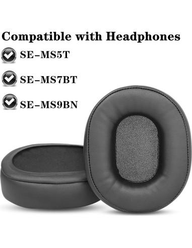Almohadillas de Reemplazo YunYiYi para Auriculares Pioneer SE-MS7BT