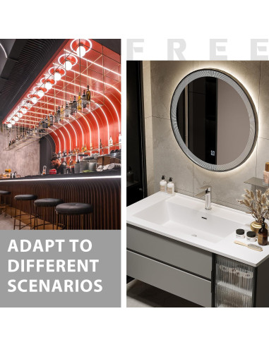 Tira LED de Neón Flexible Ollrieu 3m Impermeable para Decoración