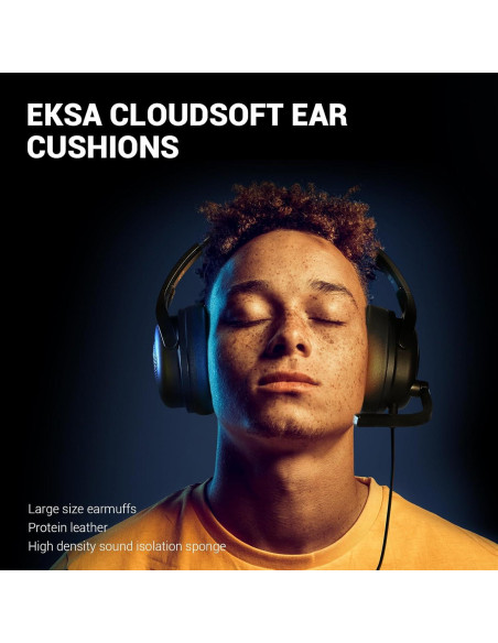 Auriculares EKSA AirComfy S con Micrófono y Cancelación de Ruido Auriculares EKSA AirComfy S con Micrófono y Cancelación de Ruido