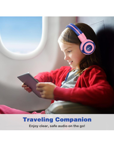 Auriculares con Cable SIMOLIO para Niños 2 Paquete 75dB/85dB/94dB